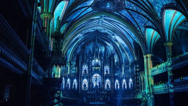 Awesome Work - Notre-Dame Basilica hosts stunning light shows